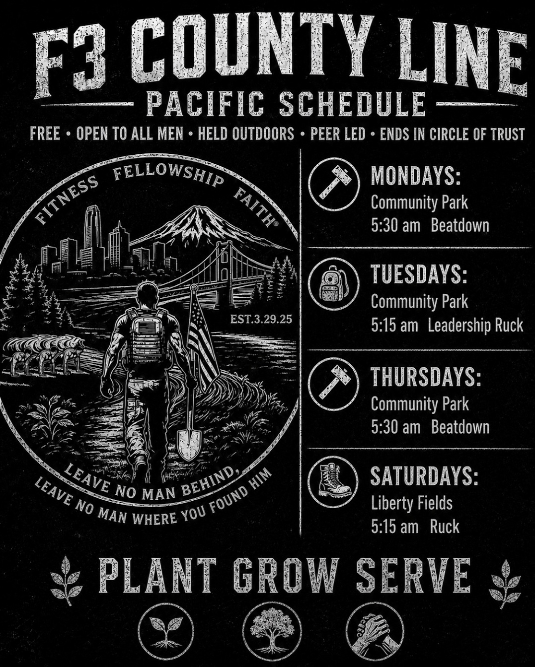 Pacific Schedule